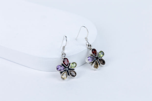 BTS Crystal Fusion Earrings in 92.5 Sterling Silver