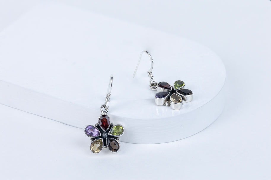 BTS Crystal Fusion Earrings in 92.5 Sterling Silver