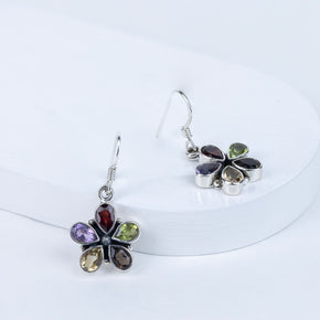 BTS Crystal Fusion Earrings in 92.5 Sterling Silver