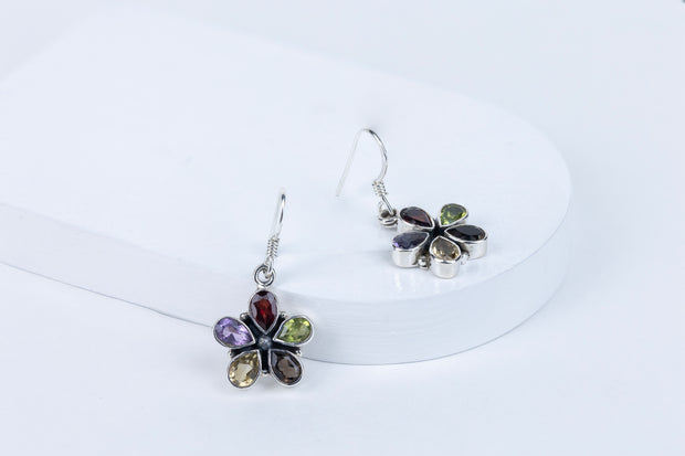 BTS Crystal Fusion Earrings in 92.5 Sterling Silver