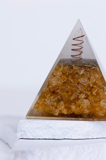 Citrine Pyramid