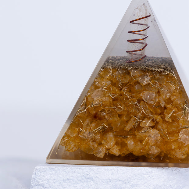 Citrine Pyramid