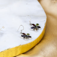 BTS Crystal Fusion Earrings in 92.5 Sterling Silver