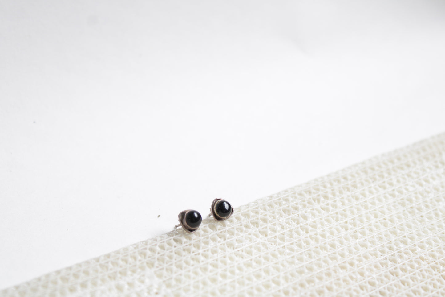 Black Tourmaline 92.5 Sterling Silver Set