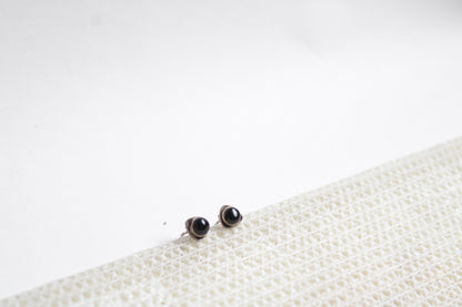 Black Tourmaline 92.5 Sterling Silver Set