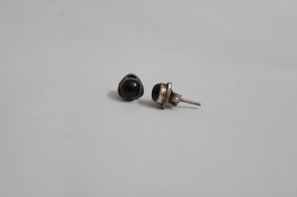 Black Tourmaline 92.5 Sterling Silver Set