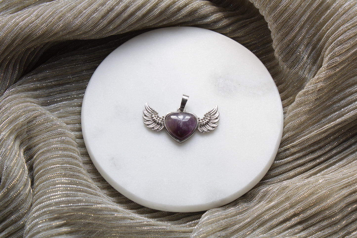 Amethyst Angel Wings