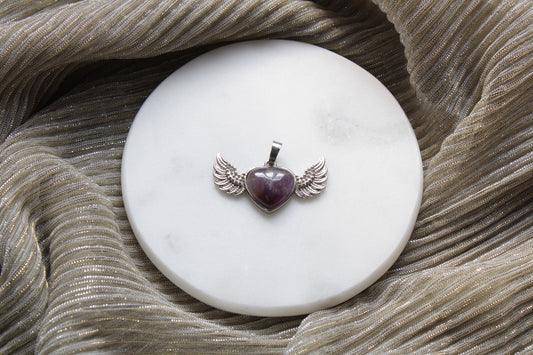 Amethyst Angel Wings