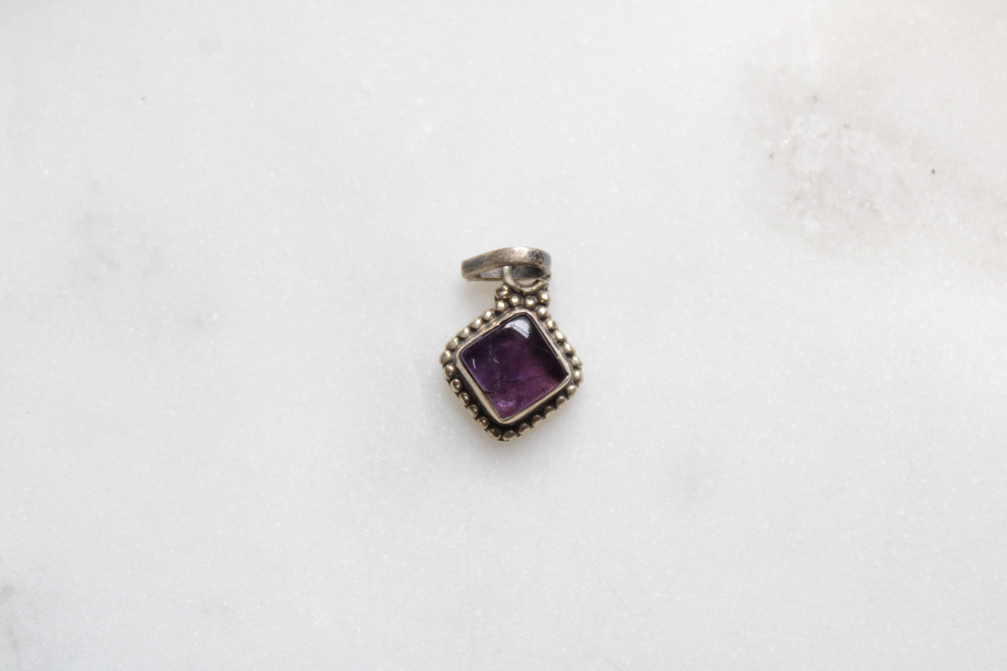 Amethyst Silver pendant